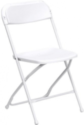 White Folding Chair