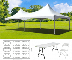 Tent Package Up To 72 Guests