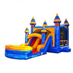 Blue Citadel Dual Lane Slide Combo DRY or WET