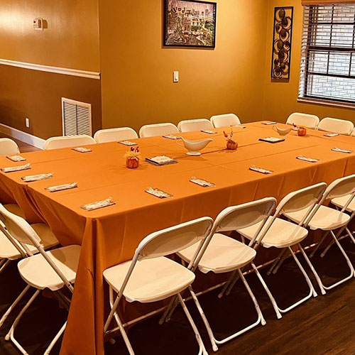 tables and chair rentals cat Holiday Seating Special