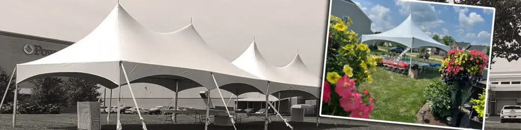 tent bounce house rentals hero background Tent rental in Medina Ohio