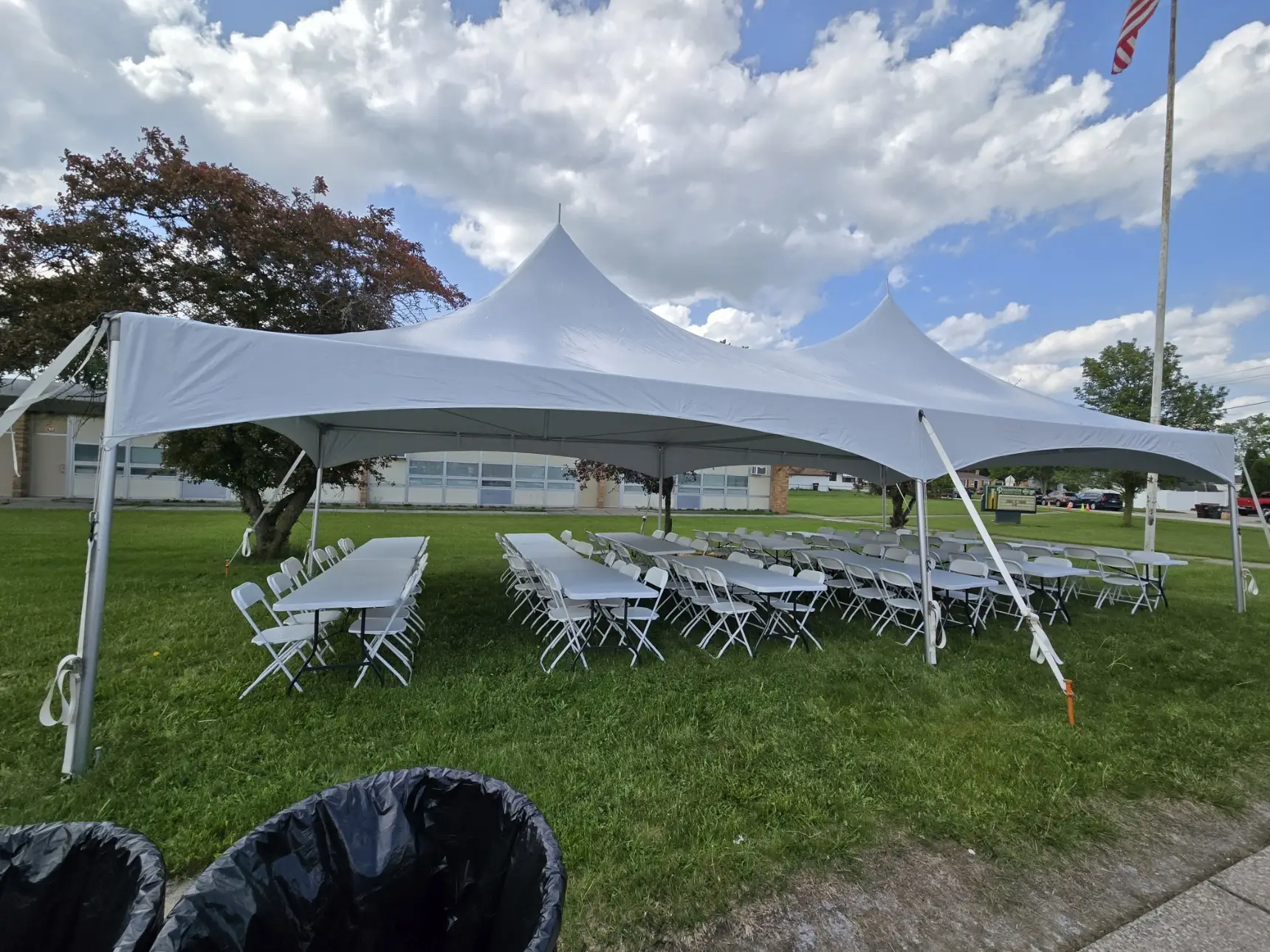 Tent rentals in North Ridgeville Ohio