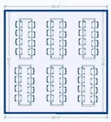 20'X20' High Peak Tent