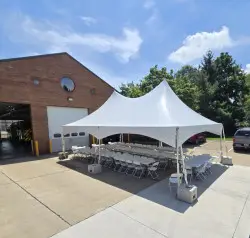 FULL-SERVICE Tent Package Up To 72 Guests