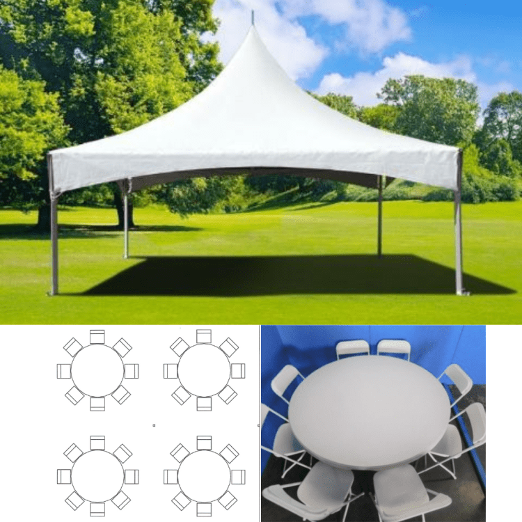 Tent Package up to 32 Guests