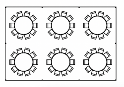 20X3020Round20table 1708450572 Tent Package up to 48 Guests (Round Tables)