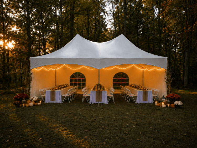 The Harvest Glow Package — Up to 48 Guests