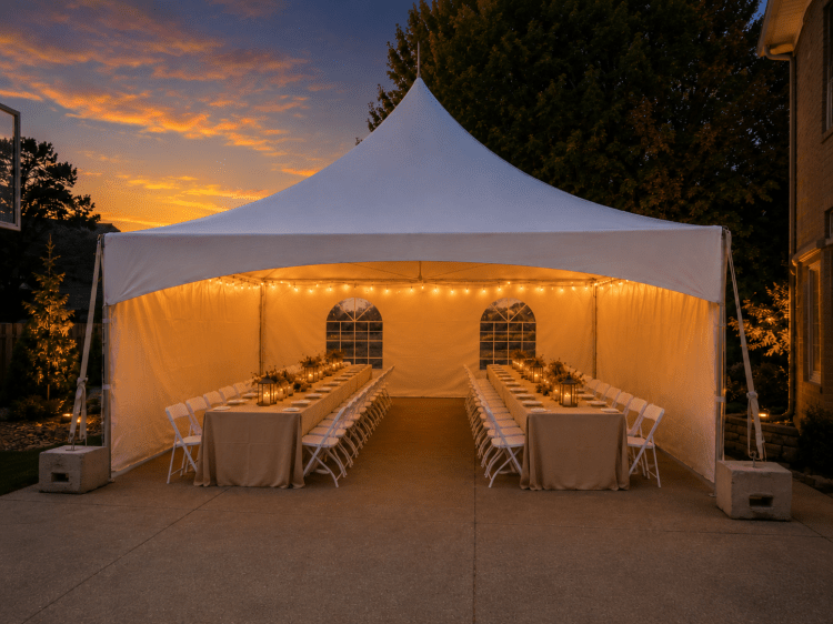 The Cozy Glow Package — Up to 32 Guests
